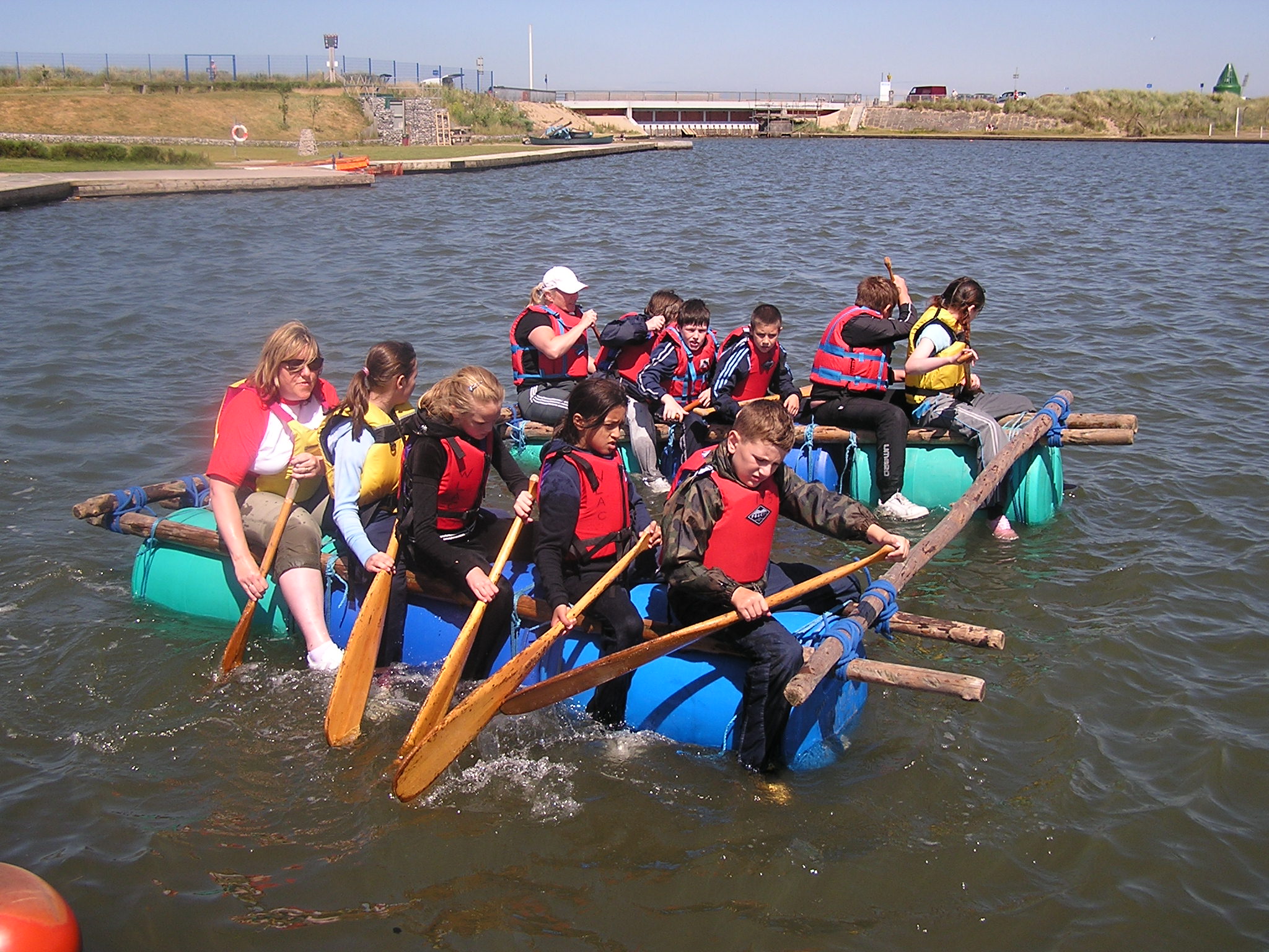 Raft Building and Team Building